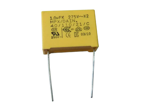 Safety capacitor 1.0uF MPX x2 105k
